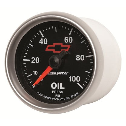 Autometer Sport-Comp II GM 52mm 0-100 PSI Mechanical Oil Pressure Gauge 3621-00406