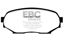 Load image into Gallery viewer, EBC 90-93 Geo Storm 1.6 Greenstuff Front Brake Pads - eliteracefab.com