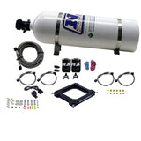 Nitrous Express 4500 Assassin Plate Pro Power Nitrous Kit (100-500HP) w/15lb Bottle