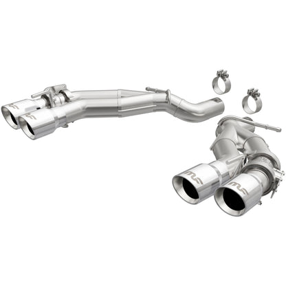 MagnaFlow 2016 Chevy Camaro 6.2L V8 Race Axle Back w/ Quad Polished Tips Magnaflow