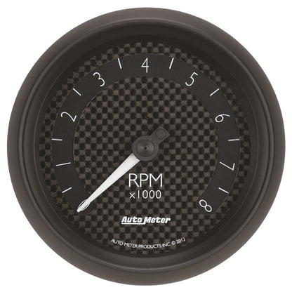 Autometer GT Series 3-3/8in In Dash 8K RPM Tachometer 8097