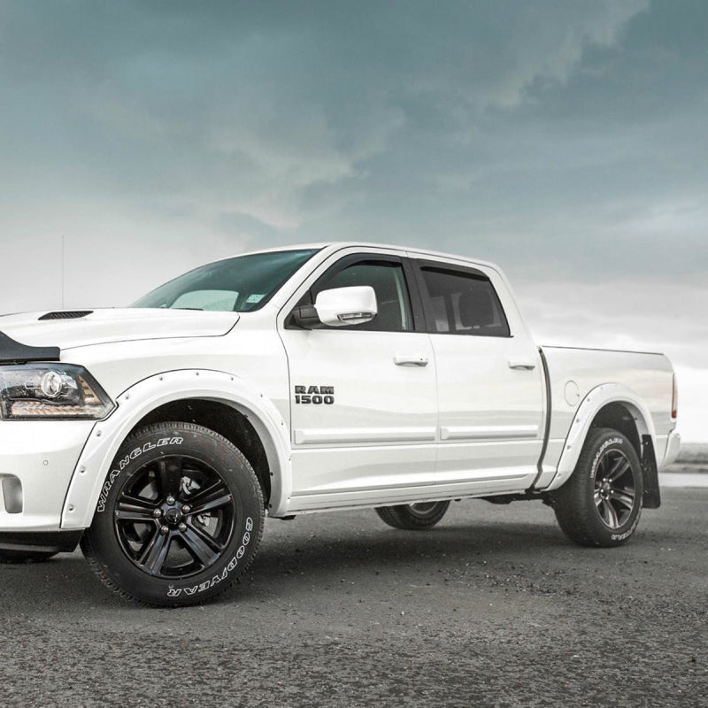 EGR 10+ Dodge Ram HD Bolt-On Look Color Match Fender Flares - Set - Bright White - eliteracefab.com