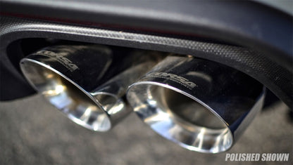 Corsa 2018+ Ford Mustang GT Fastback 5.0L 3in Sport Axle-Back Exhaust w/ 4in Gunmetal Tips - eliteracefab.com