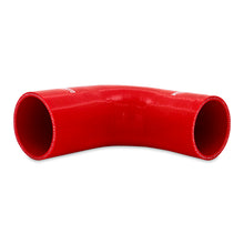 Load image into Gallery viewer, Mishimoto Silicone Reducer Coupler 90 Degree 2in to 2.5in - Red