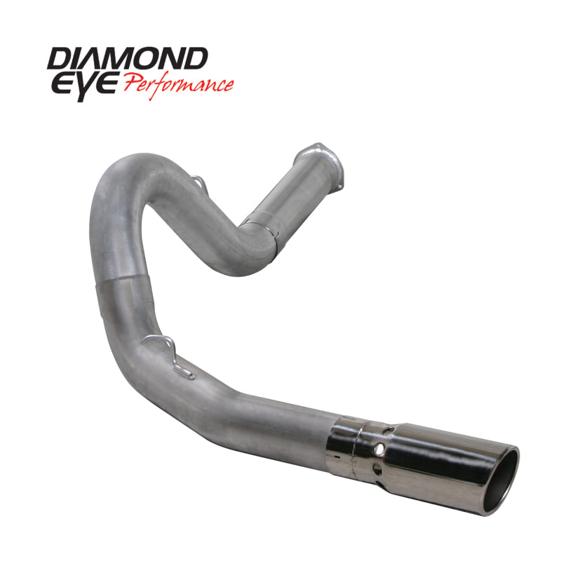 Diamond Eye KIT 5in DPF-BACK SGL AL 07.5-08 CHEVY 6 6L 2500/3500 BPCKGD BX46X14X14OD EL-PL Diamond Eye Performance