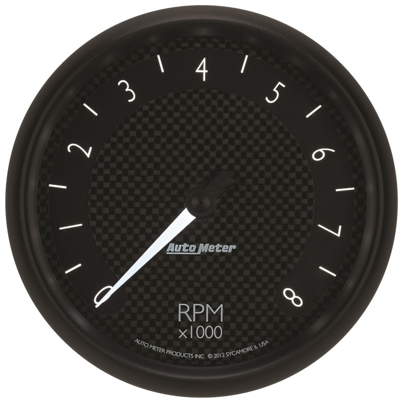 Autometer GT Series 5in In Dash 8K RPM Tachometer 8098