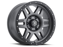 Load image into Gallery viewer, ICON Six Speed 17x8.5 6x5.5 0mm Offset 4.75in BS 108mm Bore Titanium Wheel - eliteracefab.com