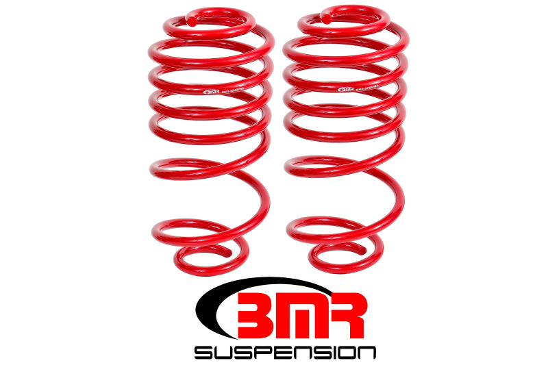 BMR 1.5" REAR LOWERING SPRINGS RED (78-87 G-BODY) - eliteracefab.com