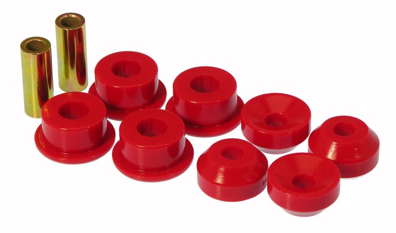 Prothane 88-00 Honda Civic Front Shock Bushings - Red - eliteracefab.com