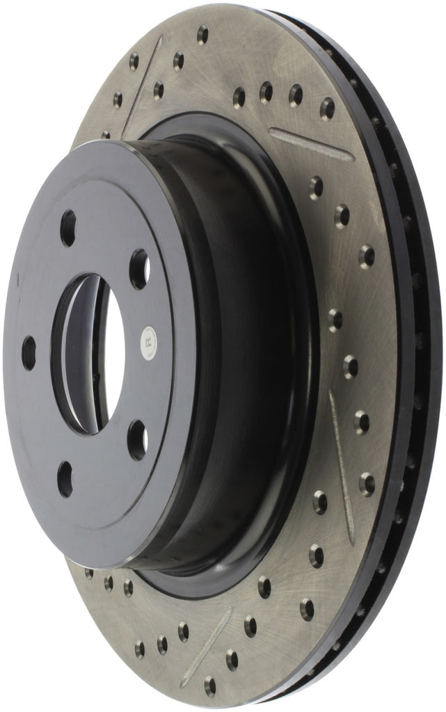 StopTech Slotted & Drilled Sport Brake Rotor - eliteracefab.com