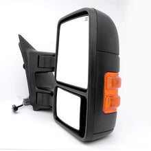 Load image into Gallery viewer, Xtune Pair G2 Ford Superduty 99-07 Heated Amber Signal Telescoping Mirrors MIR-FDSD99S-G2-PW-AM-SET - eliteracefab.com