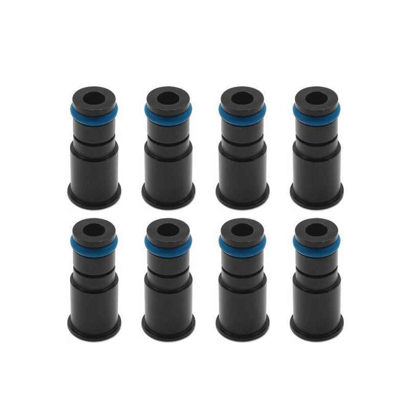 BLOX Racing 14mm Adapter Top (1in) w/Viton O-Ring & Retaining Clip (Set of 8) BLOX Racing