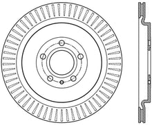 Load image into Gallery viewer, StopTech Premium High Carbon 13-14 Ford Mustang/Shelby GT500 Left Rear Disc Slotted Brake Rotor - eliteracefab.com