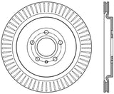 StopTech Premium High Carbon 13-14 Ford Mustang/Shelby GT500 Right Rear Disc Drilled Brake Rotor