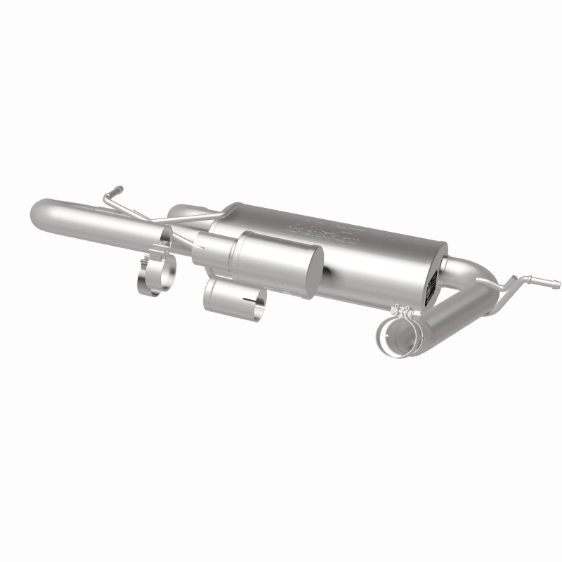 MagnaFlow 07-18 Jeep Wrangler JK Overland Series Axle-Back Exhaust System Magnaflow