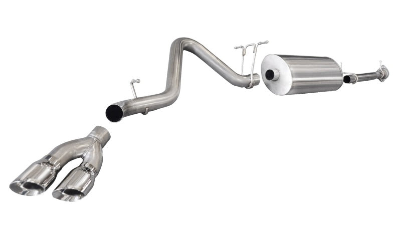 Corsa 11-12 Chevrolet Silverado Crew Cab/Std. Bed 2500 6.0L V8 Polished Sport Cat-Back Exhaust CORSA Performance