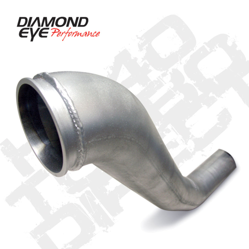 Diamond Eye DWNP 4in TB SGL HX40 TURBO-DIRECT FLANGE AL DODGE 5.9L 2500/3500 94-02 Diamond Eye Performance