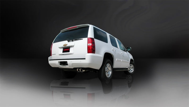 Corsa 09-11 Chevrolet Tahoe 5.3L V8 Polished Sport Cat-Back Exhaust - eliteracefab.com