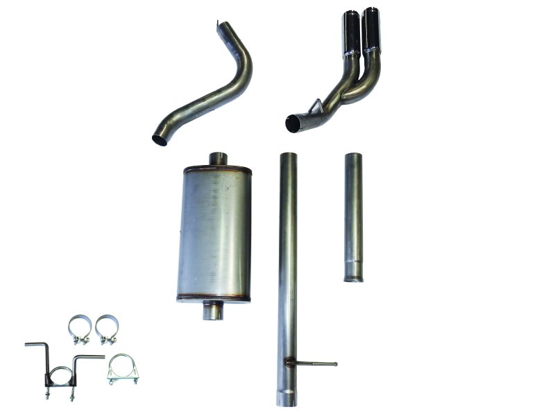 JBA 19-20 Chevy/GMC 1500 5.3L L82/L84 304SS Dual Side Exit Cat-Back Exhaust System JBA