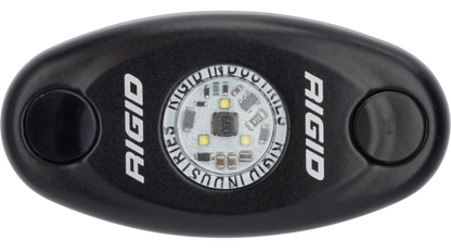 Rigid Industries A-Series Light - Black - Low Strength - Natural White - eliteracefab.com