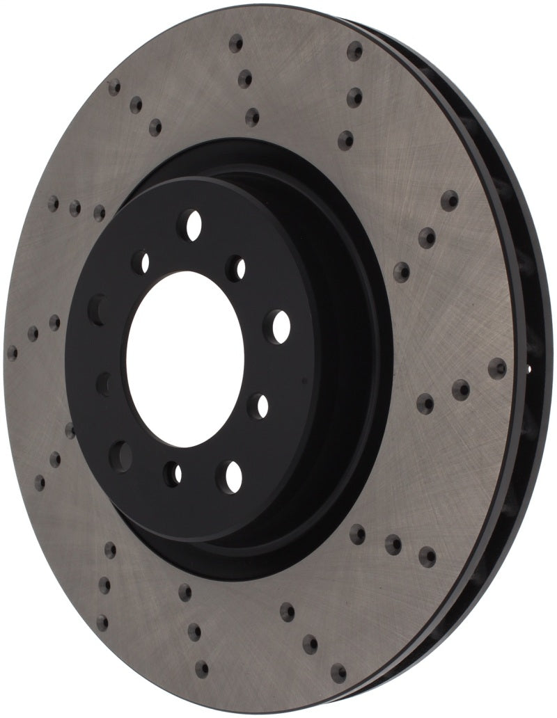StopTech 01-06 BMW M3 Drilled Left Front Rotor - eliteracefab.com