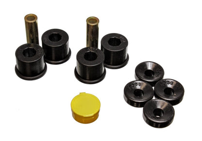 Energy Suspension 99-00 Honda Civic Si Black Front Shock Bushing Set - eliteracefab.com