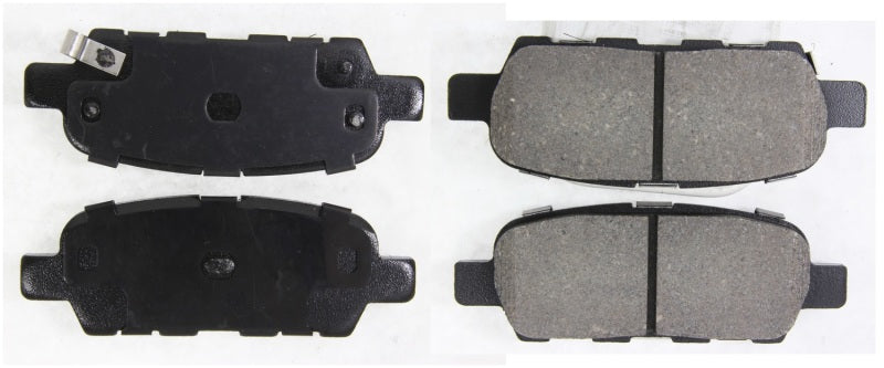 STOPTECH PERFORMANCE 6/02-08 350Z / 01-08 G35 REAR BRAKE PADS, 309.09050 - eliteracefab.com