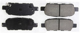 STOPTECH PERFORMANCE 6/02-08 350Z / 01-08 G35 REAR BRAKE PADS, 309.09050