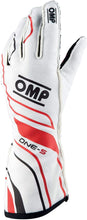 Load image into Gallery viewer, OMP One-S Gloves White - Size S Fia 8556-2018