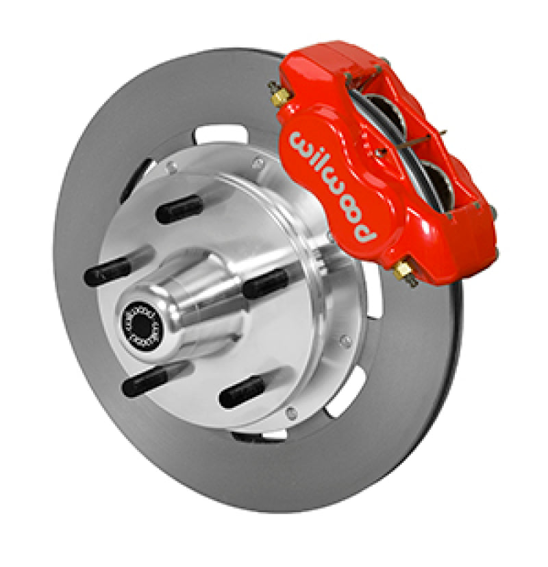 Wilwood Forged Dynalite Front Kit 19.00in Plain Rotor RedWWE ProSpindle (5x5.00in Hub) Wilwood