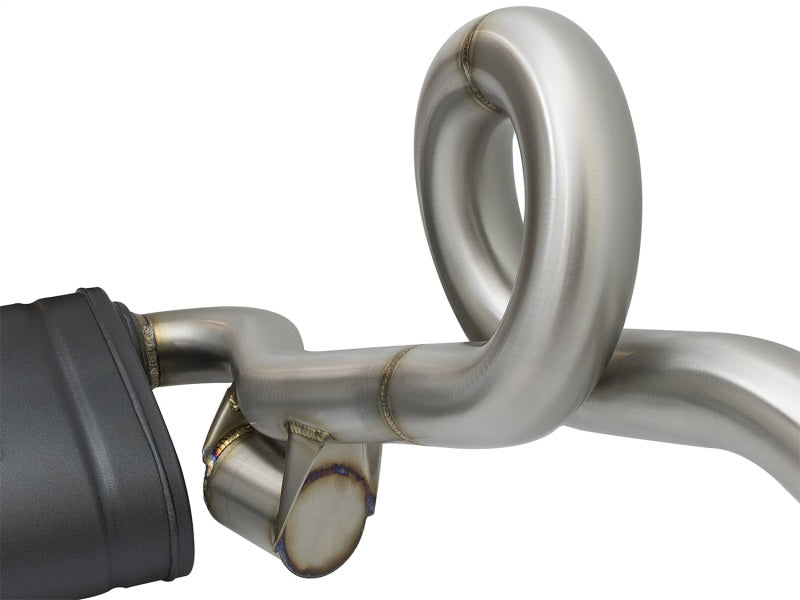 aFe MACHForce-Xp 2in 304 SS Cat-Back Exhaust w/Polished Tips 13-16 Porsche Boxster/Cayman 2.7L/3.4L aFe