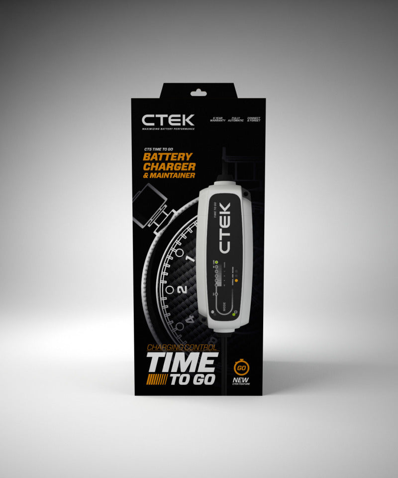 CTEK Battery Charger - CT5 Time To Go - 4.3A - eliteracefab.com