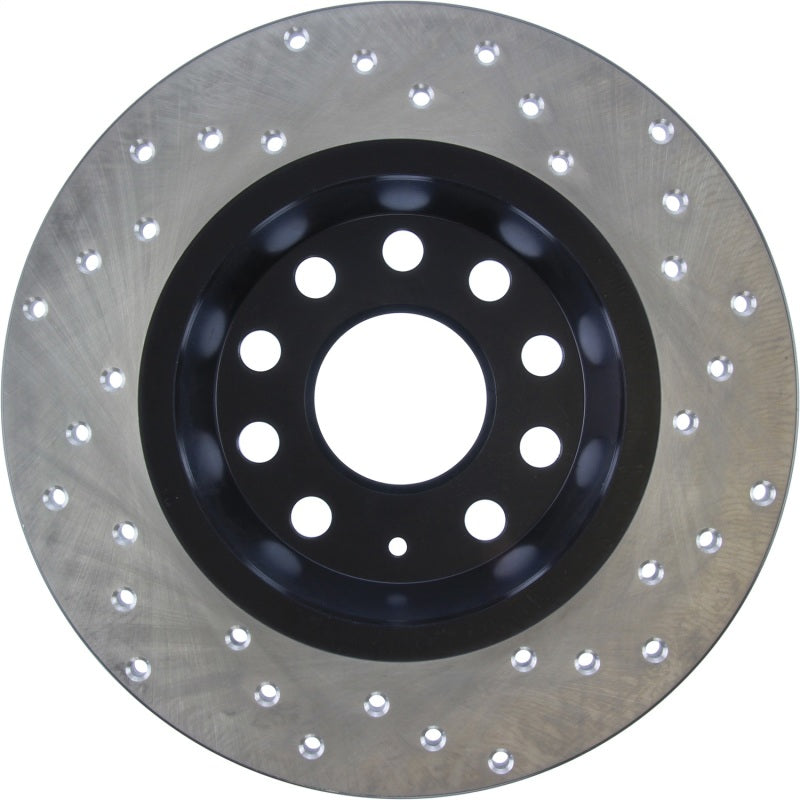 StopTech 10-11 & 13 Audi A3 Quattro / 10 VW GTI Mk VI Drilled Right CRYO-STOP Brake Rotor Stoptech
