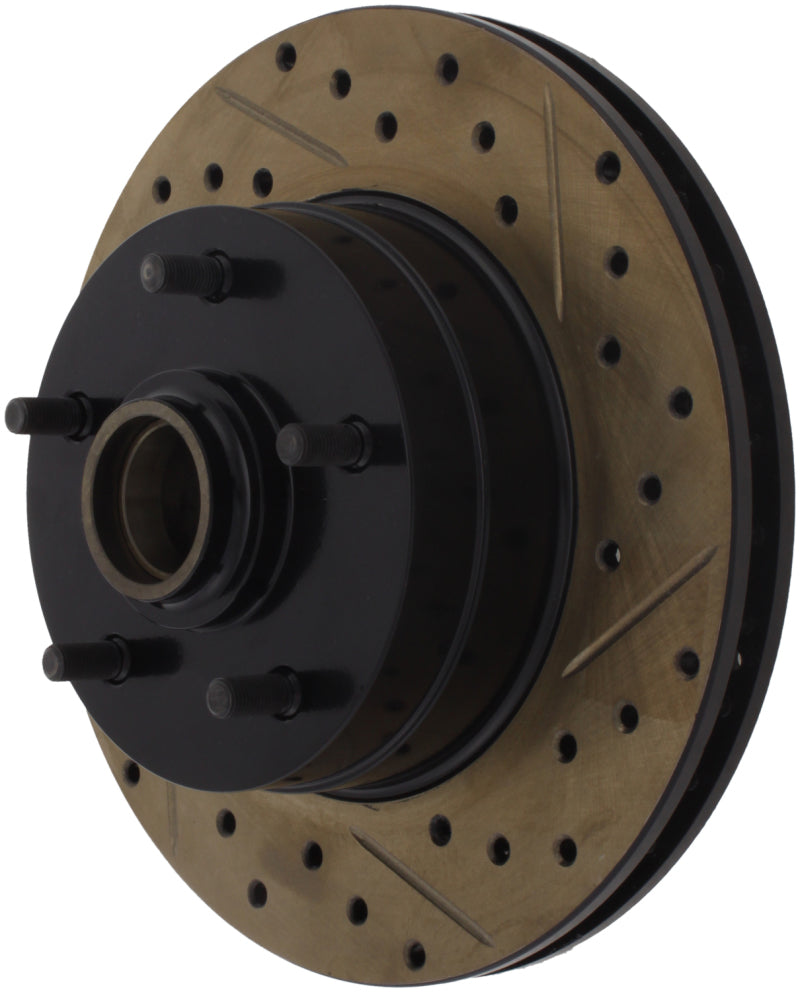 StopTech Slotted & Drilled Sport Brake Rotor Stoptech