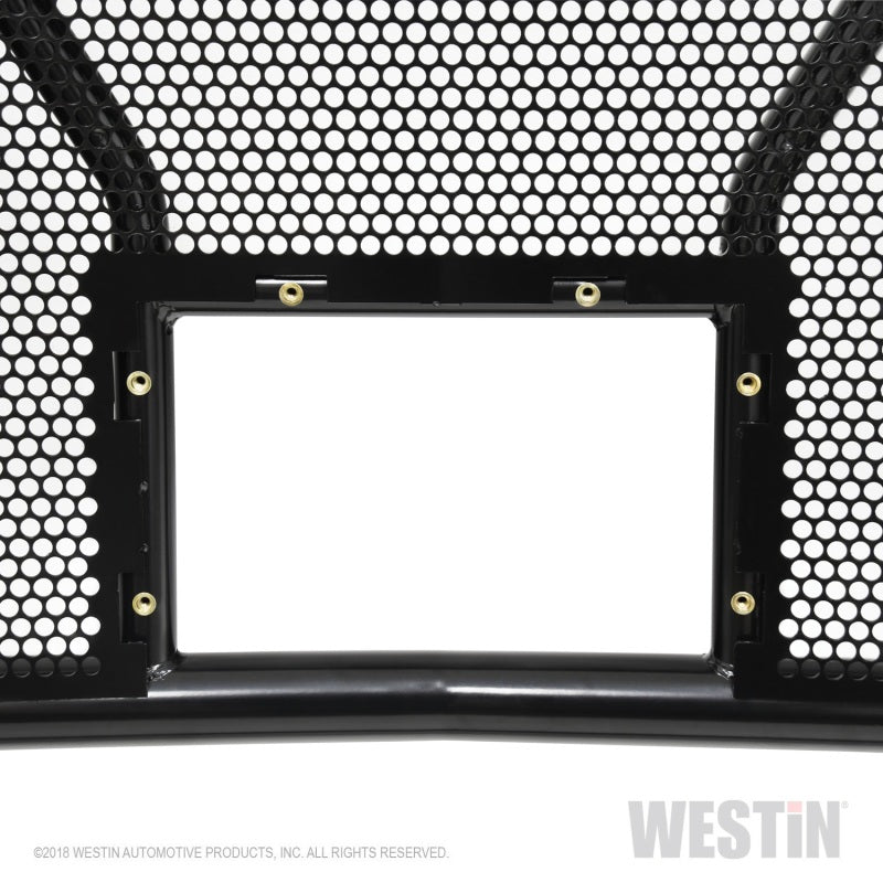 Westin 17-19 Ford F-250/350 w/ Front Camera HDX Grille Guard - Black - eliteracefab.com