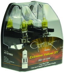 Hella Optilux H3 12V/55W XY Extreme Yellow Bulb - eliteracefab.com