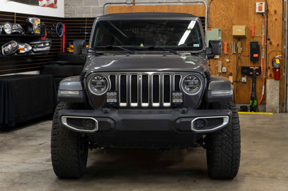 Diode Dynamics Jeep JL SS5 CrossLink Bumper Lightbar Kit Pro Combo