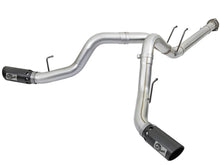 Load image into Gallery viewer, aFe ATLAS 4in DPF-Back Alum Steel Exhaust System w/Black Tip 2017 Ford Diesel Trucks V8-6.7L (td) - eliteracefab.com