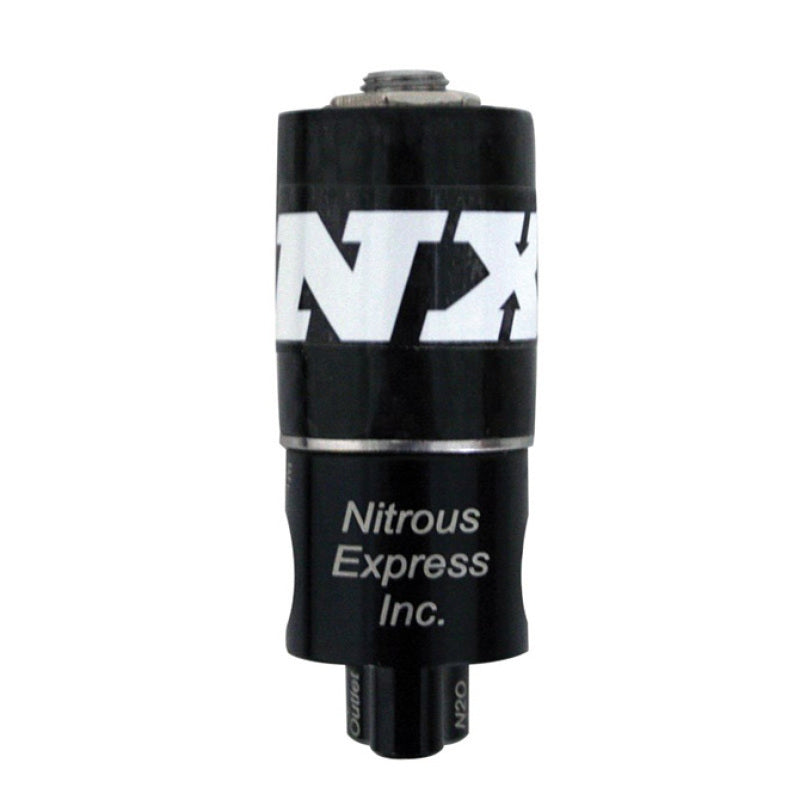 Nitrous Express Lightning Gasoline Solenoid Stage One (.125 Orifice) - eliteracefab.com