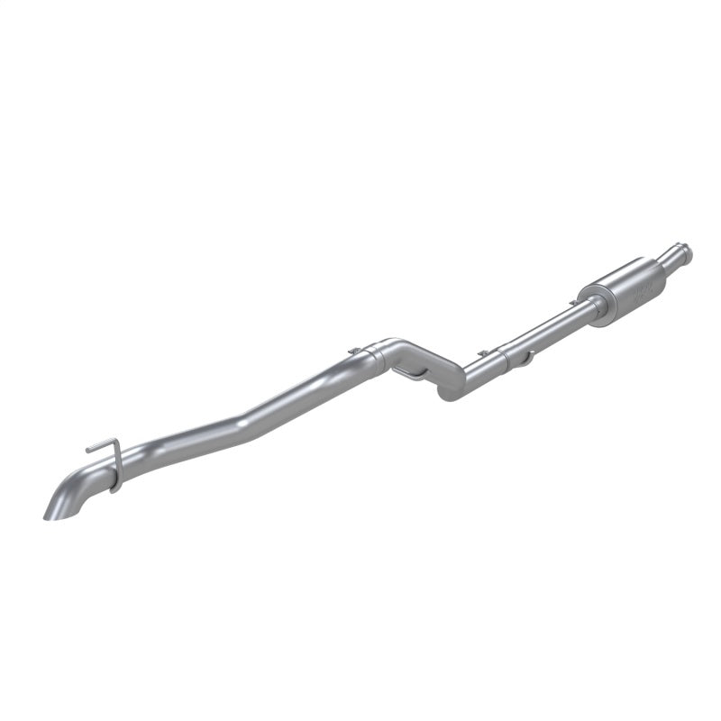 MBRP 2020 Jeep Gladiator 3.6L 2.5in Single Rear Exit Cat Back Exhaust - Aluminized (Off-Road) - eliteracefab.com