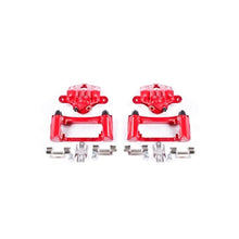 Load image into Gallery viewer, Power Stop 98-02 Chevrolet Camaro Rear Red Calipers w/Brackets - Pair - eliteracefab.com