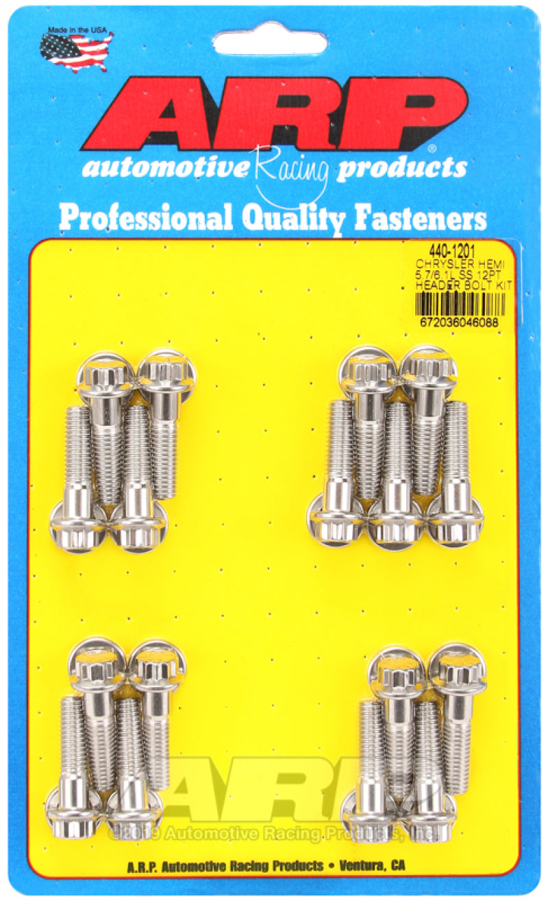 ARP Chrysler Hemi 5.7/6.1L SS 12pt Head Bolt  Kit ARP