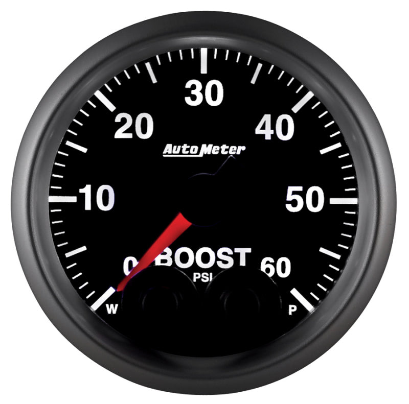 Autometer Elite 52mm 0-60 PSI Boost Peak & Warn w/ Electronic Control Gauge 5670