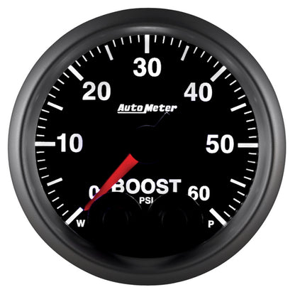 Autometer Elite 52mm 0-60 PSI Boost Peak & Warn w/ Electronic Control Gauge 5670