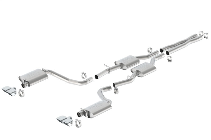 2015-2021 Dodge Challenger R/T Cat-Back Exhaust System ATAK Part # 140628 - eliteracefab.com