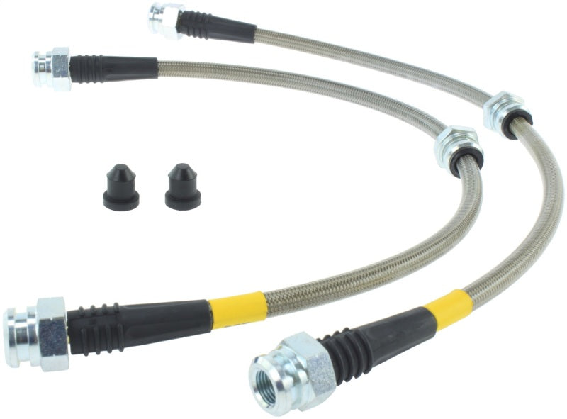 StopTech Stainless Steel Front Brake lines for 07-09 Mazda 3 - eliteracefab.com