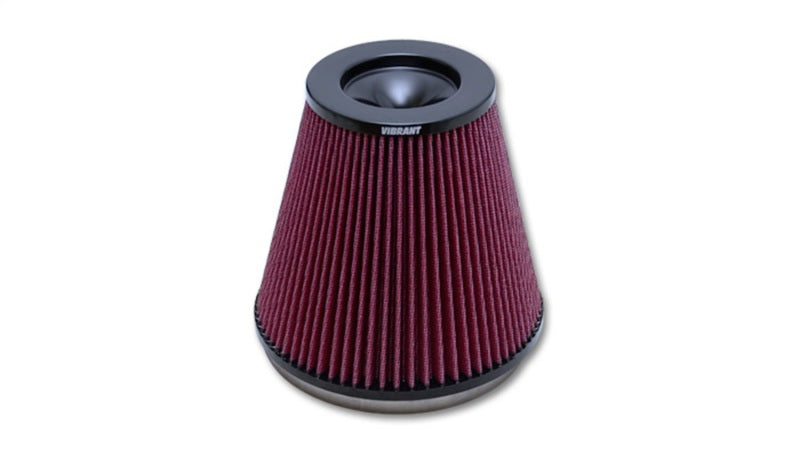 Vibrant The Classic Perf Air Filter 5in Cone OD x 7in Height x 7in Flange ID - eliteracefab.com