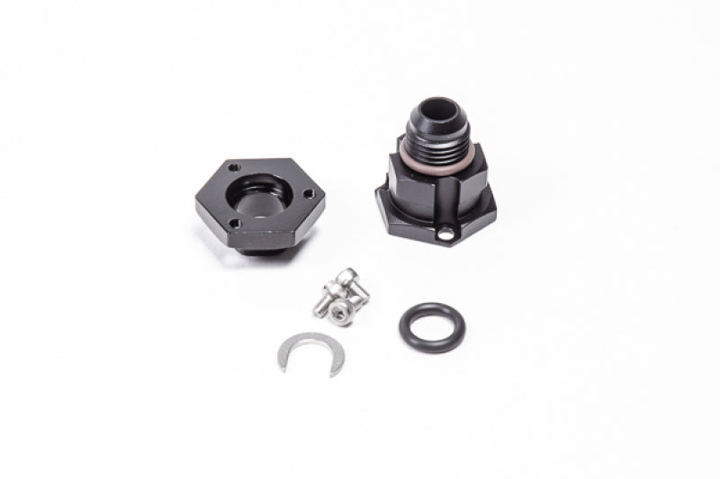 Radium Engineering Pump Outlet Adapter - Extended - eliteracefab.com