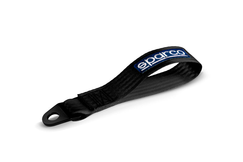 Sparco Tow Strap Black - eliteracefab.com