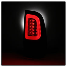 Load image into Gallery viewer, Spyder 08-16 Ford Super Duty F-250 V3 Light Bar LED Tail Lights - Blk Smoke ALT-YD-FS07V3-LBLED-BSM - eliteracefab.com